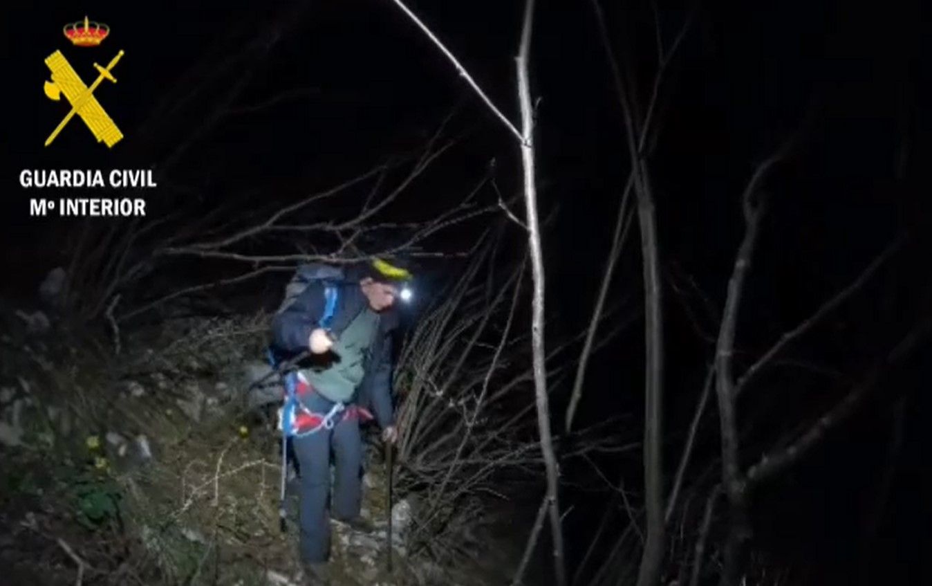 Rescate del montañero en los Picos de Europa. | L.N.C.
