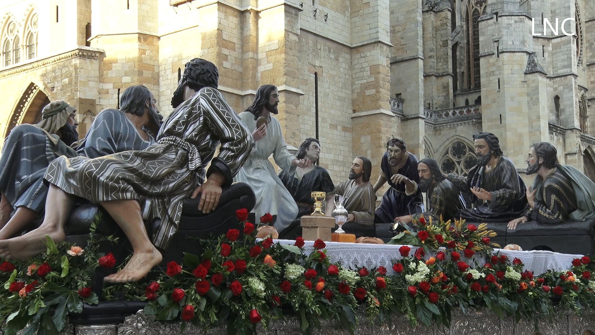 Procesión de la Sagrada Cena