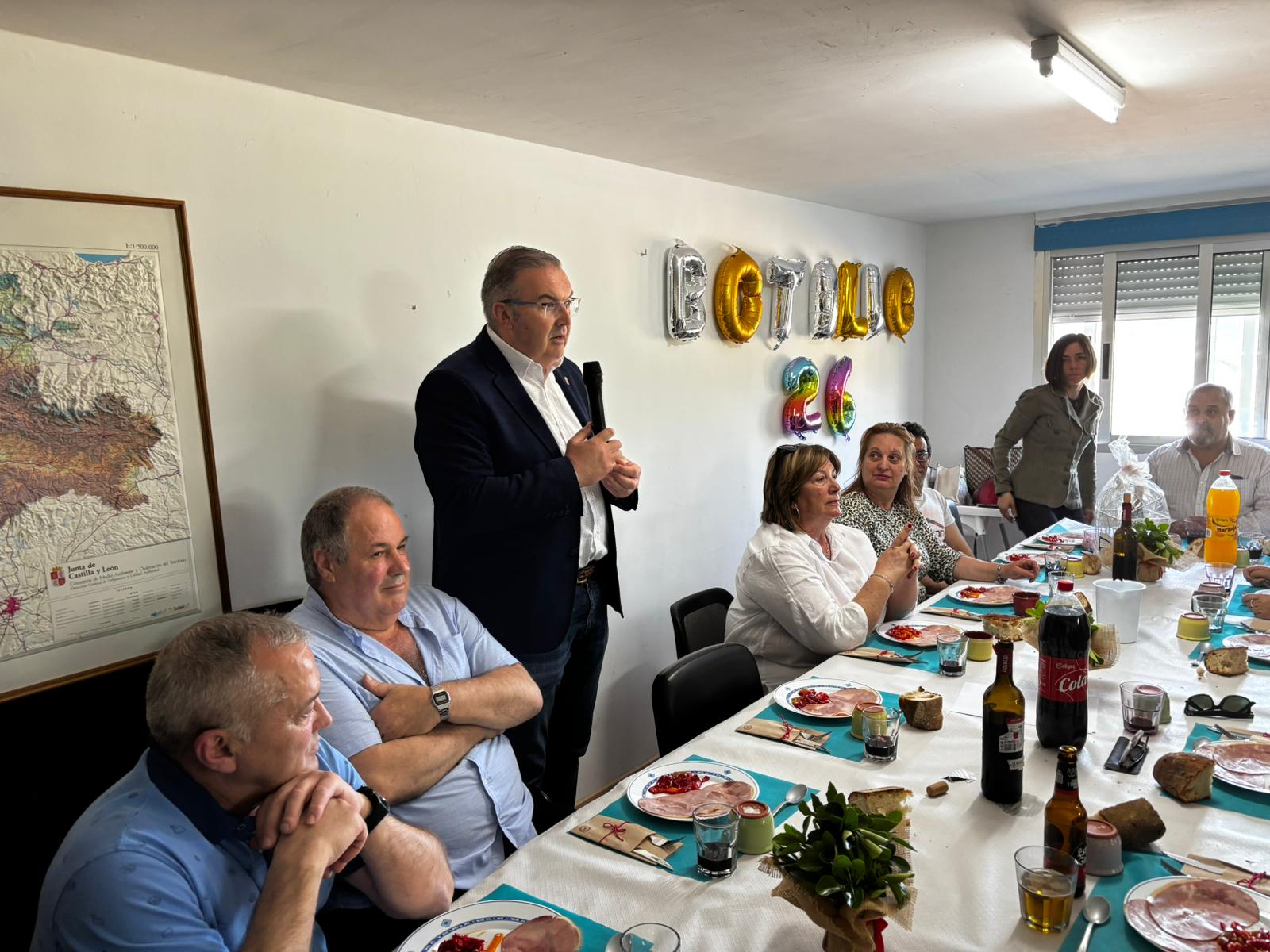 El vicepresidente primero de la Diputación de León y diputado del área de Productos de León, Roberto Aller.