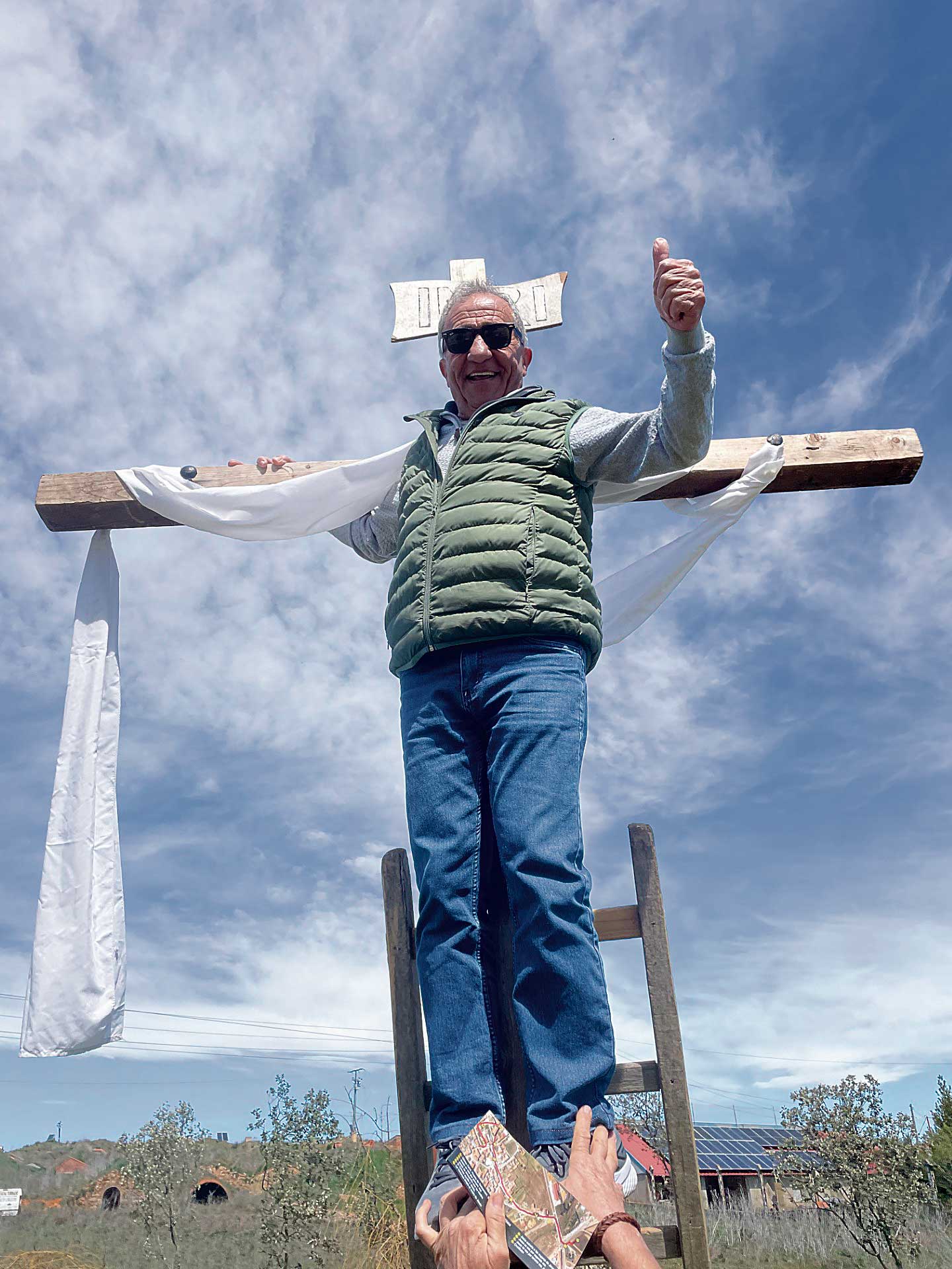 Andrés San Juan fue el primer Nazareno de Jiménez de Jamuz
