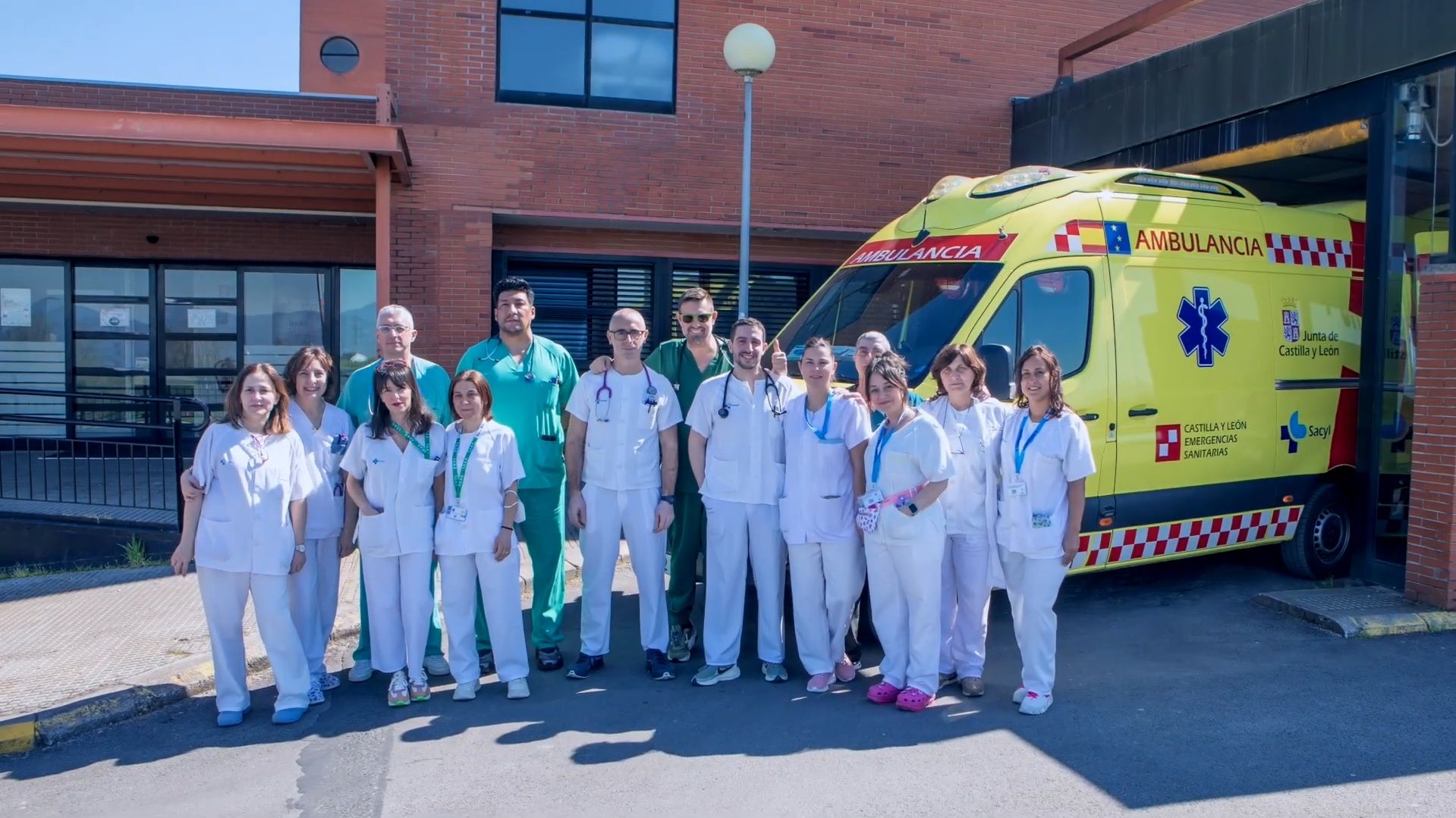 Foto de equipo del Servicio de Urgencias de la Gasbi. Foto de equipo del Servicio de Urgencias de la Gasbi.
