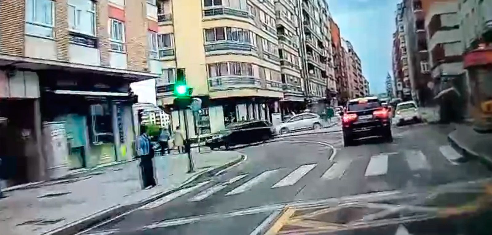 El instante previo al accidente