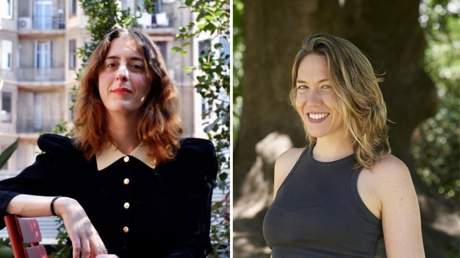 Lucía Litmajer y Violeta Serrano llegan este jueves al Palacio Conde Luna. | E.P./ L.N.C.