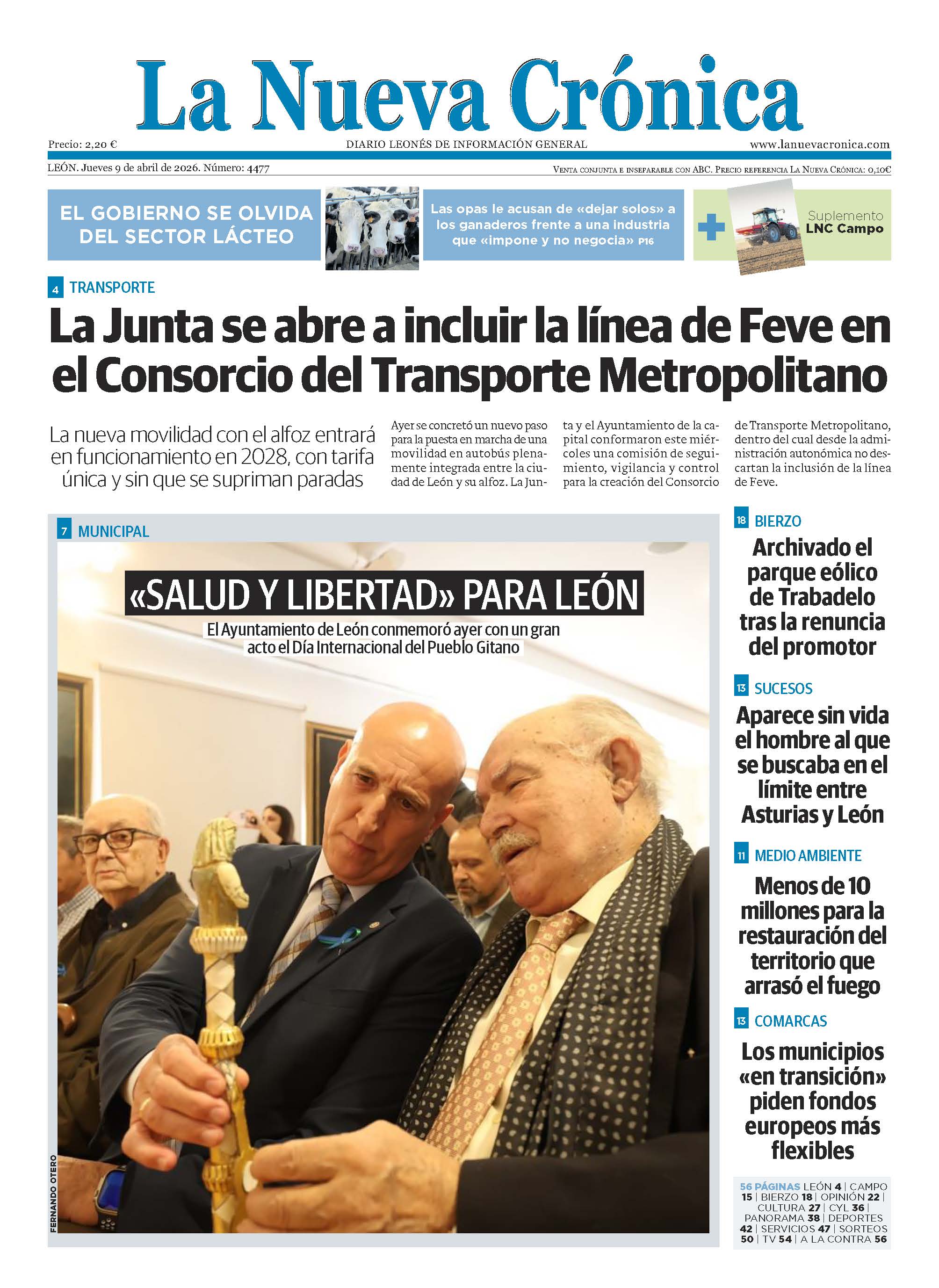 09 04 2026 La Nueva Crónica