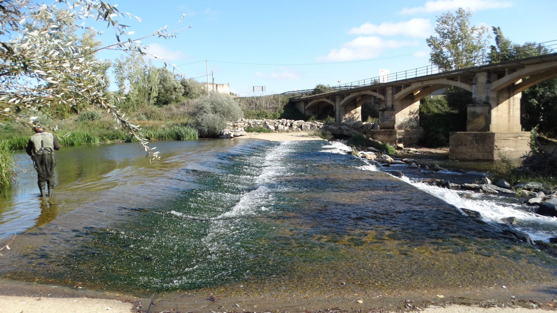 Puente Paulón sobre río Órbigo. Puente Paulón sobre río Órbigo.