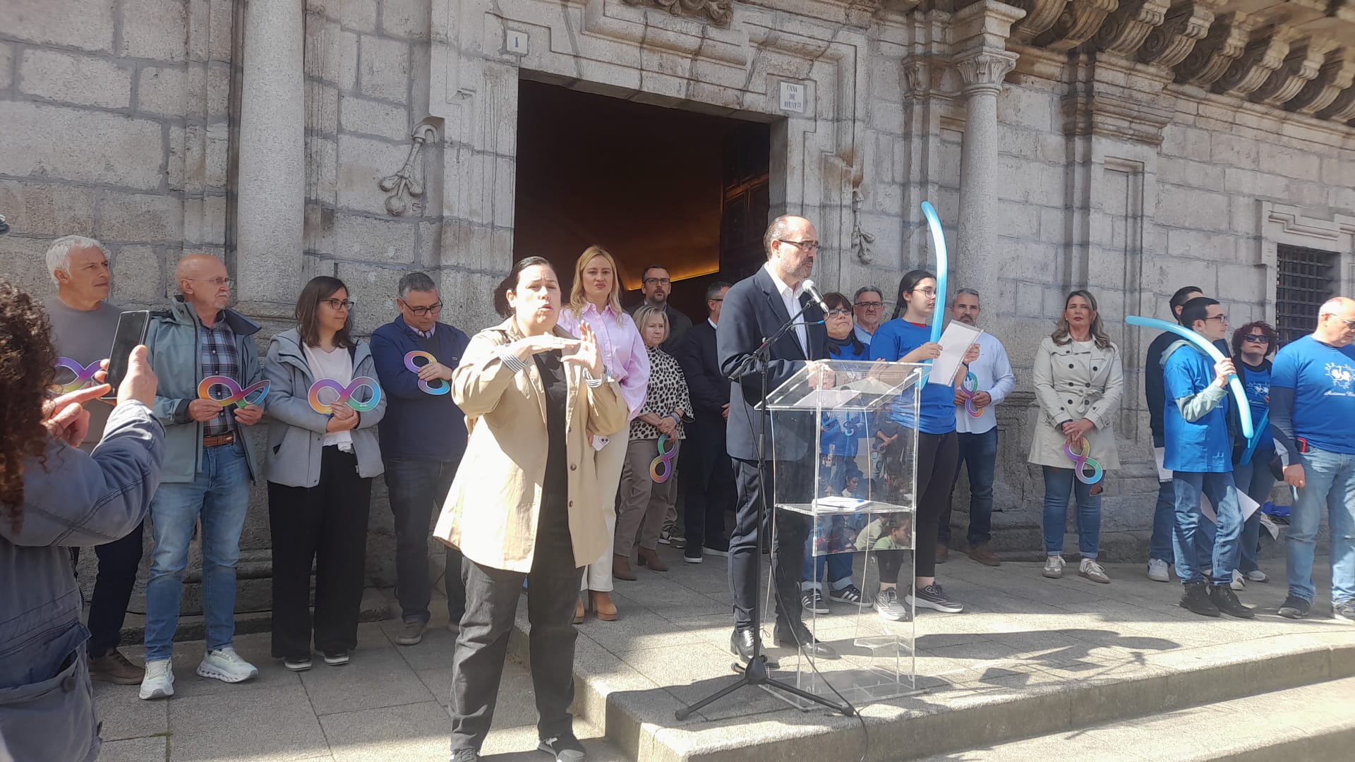 Celebración del Día del Autismo en Ponferrada. | MAR IGLESIAS