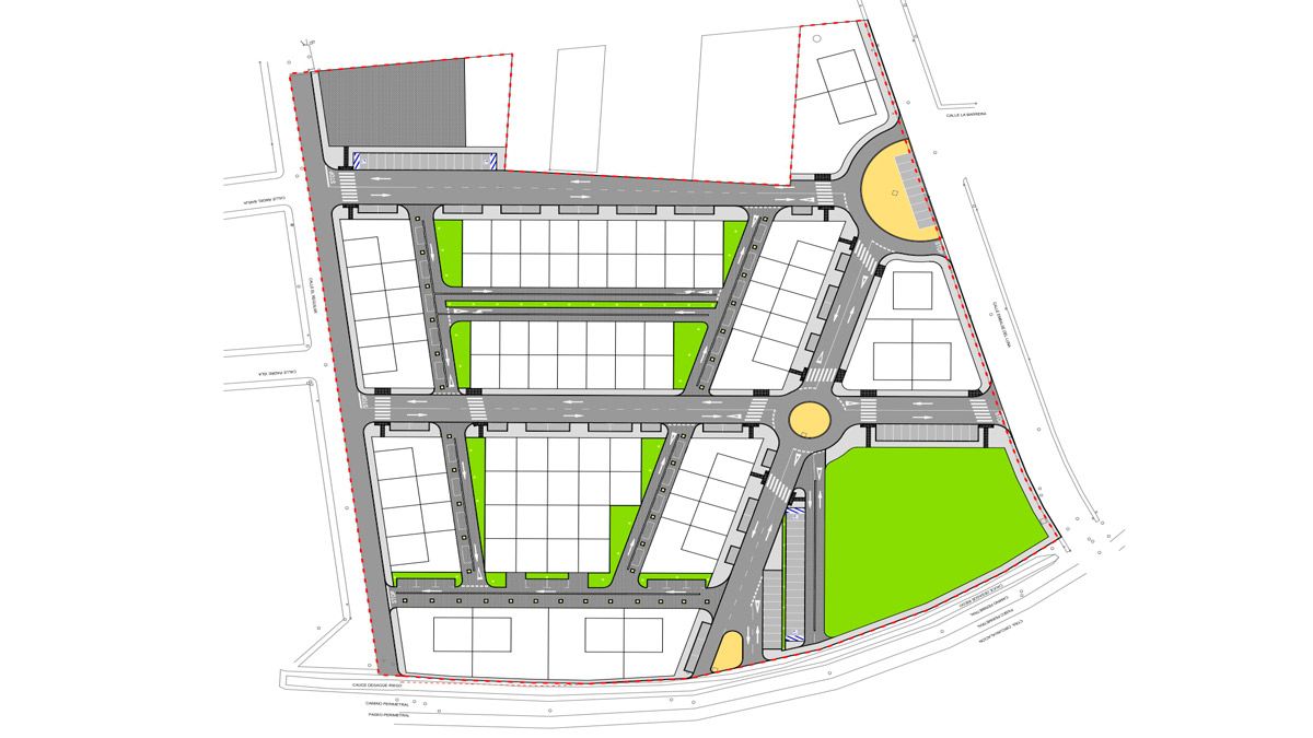 Imagen del proyecto que se va a ejecutar en la zona. | L.N.C.
