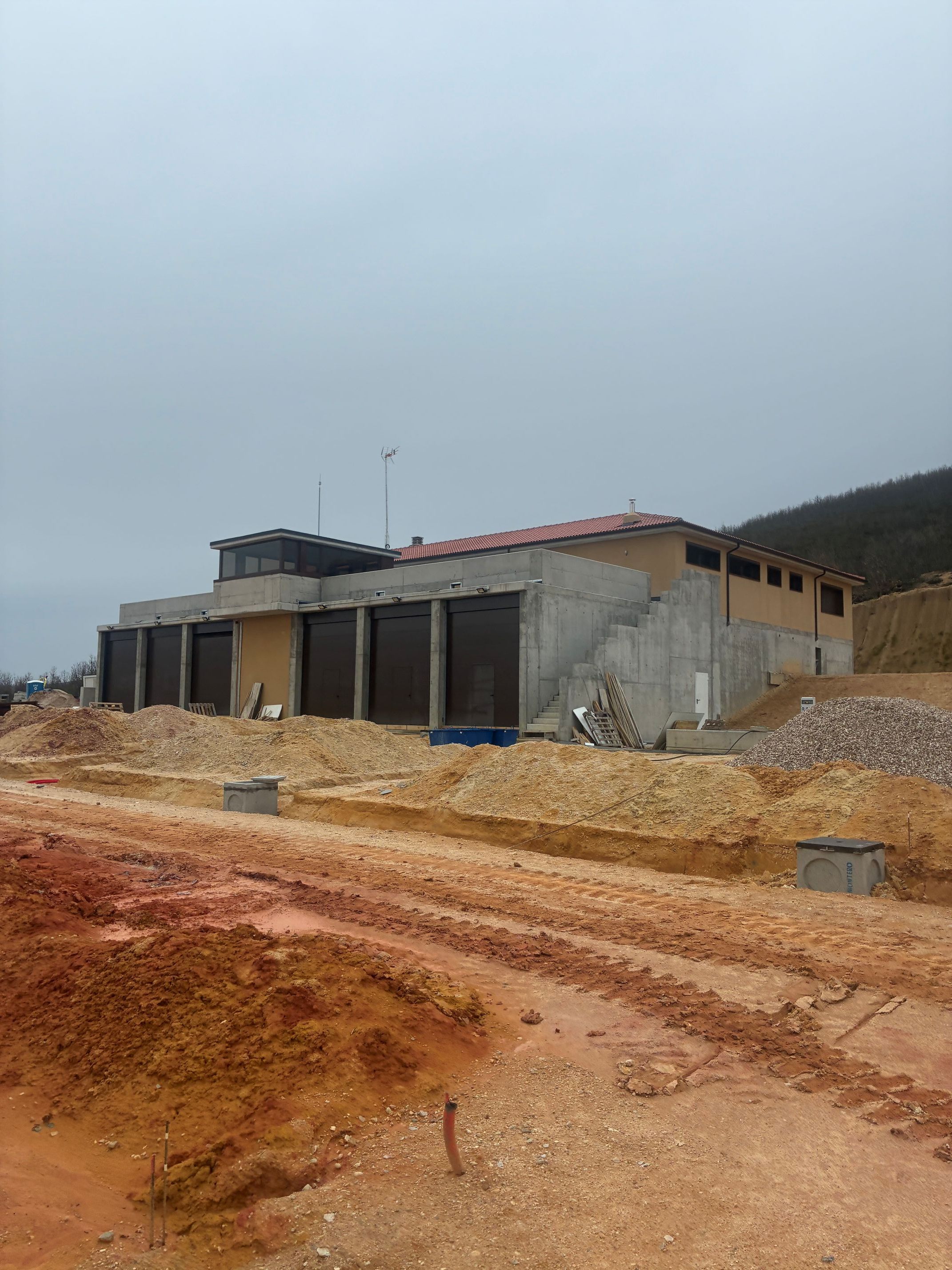 La Base de Helicópteros de Oterico. La Base de Helicópteros de Oterico.