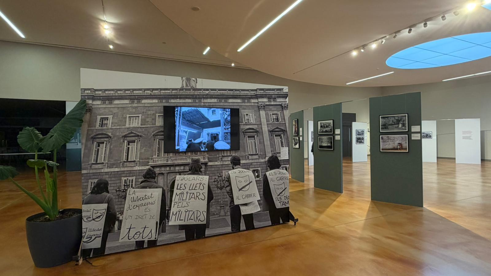 Parte de la exposición. 