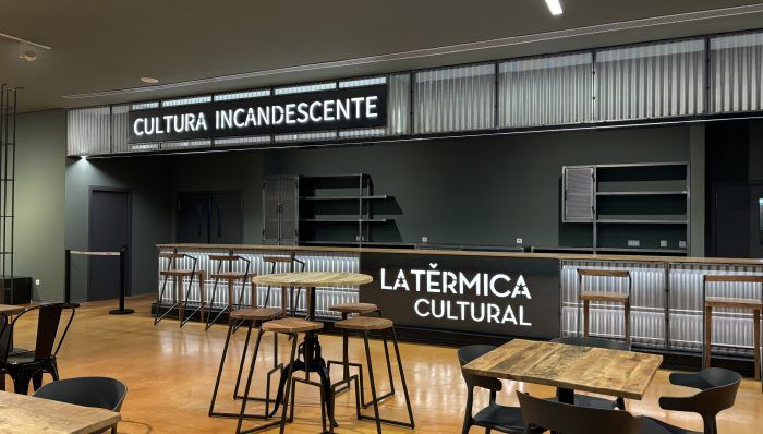 El restaurante de La Térmica Cultural.
