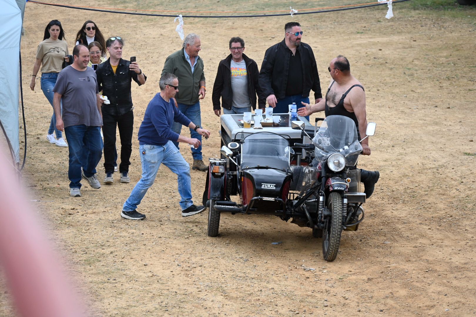 Celebración del Dusty Moorland en el Circuito de Los Cucharales. | SAÚL ARÉN