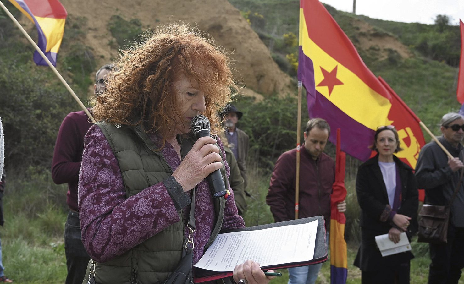 Eloína Terrón fue la encargada de conducir los dos actos del día. | ICAL