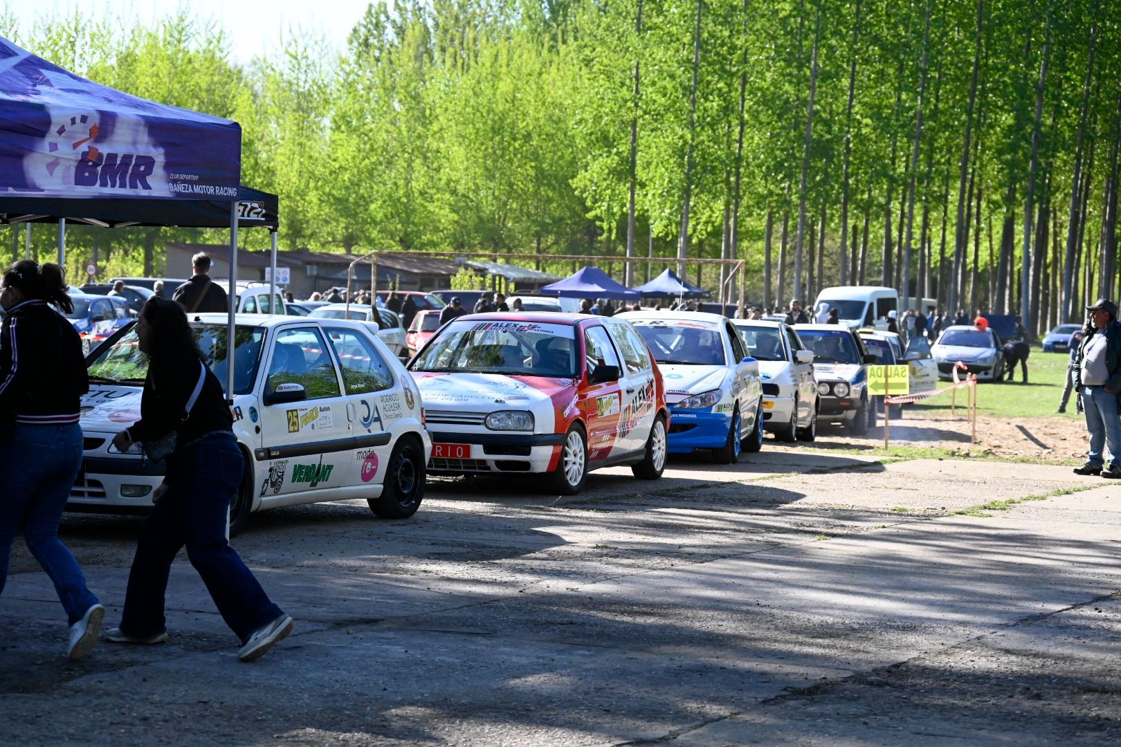 Diferentes momentos del IV Slalom de Villoria. SAÚL ARÉN (6)