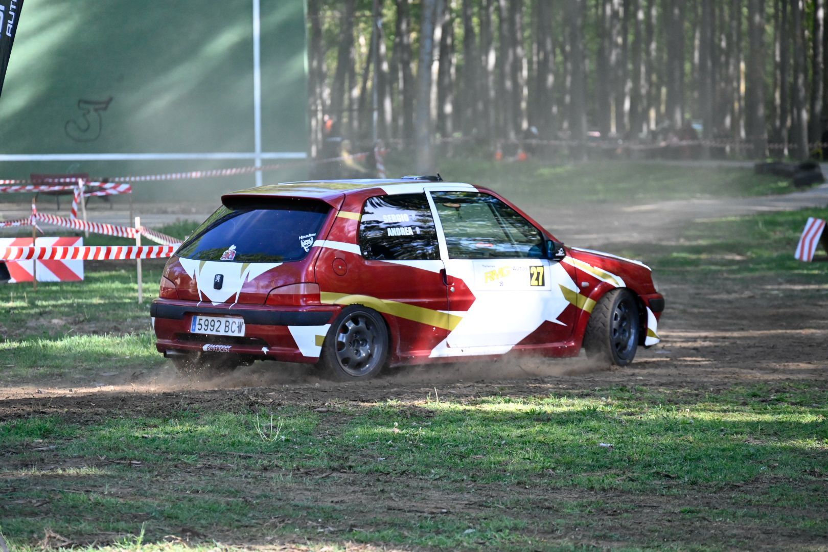 Diferentes momentos del IV Slalom de Villoria. SAÚL ARÉN (8)
