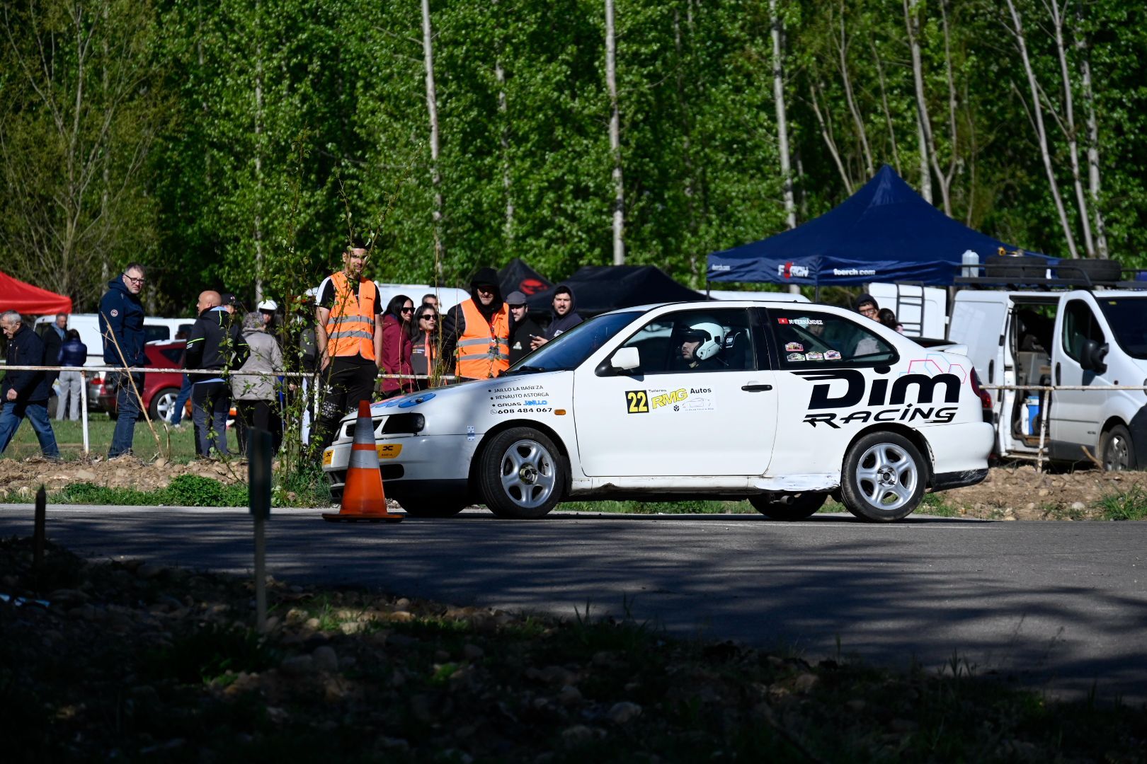 Diferentes momentos del IV Slalom de Villoria. SAÚL ARÉN (22)