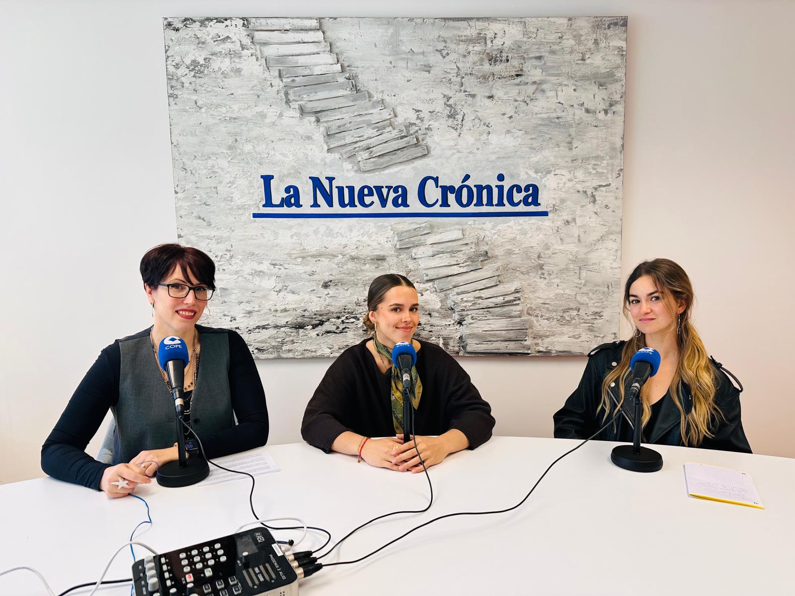 María Martín-Granizo: durante el espacio 'Entre nosotras'. L.N.C.