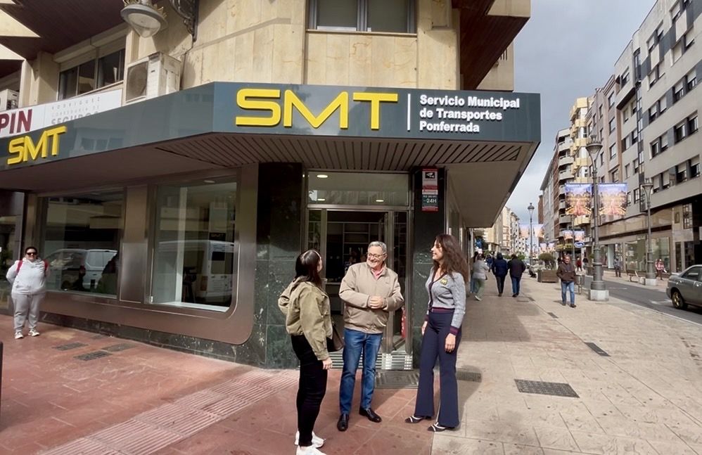 Nuevas oficinas de Transporte Urbano en Ponferrada. 