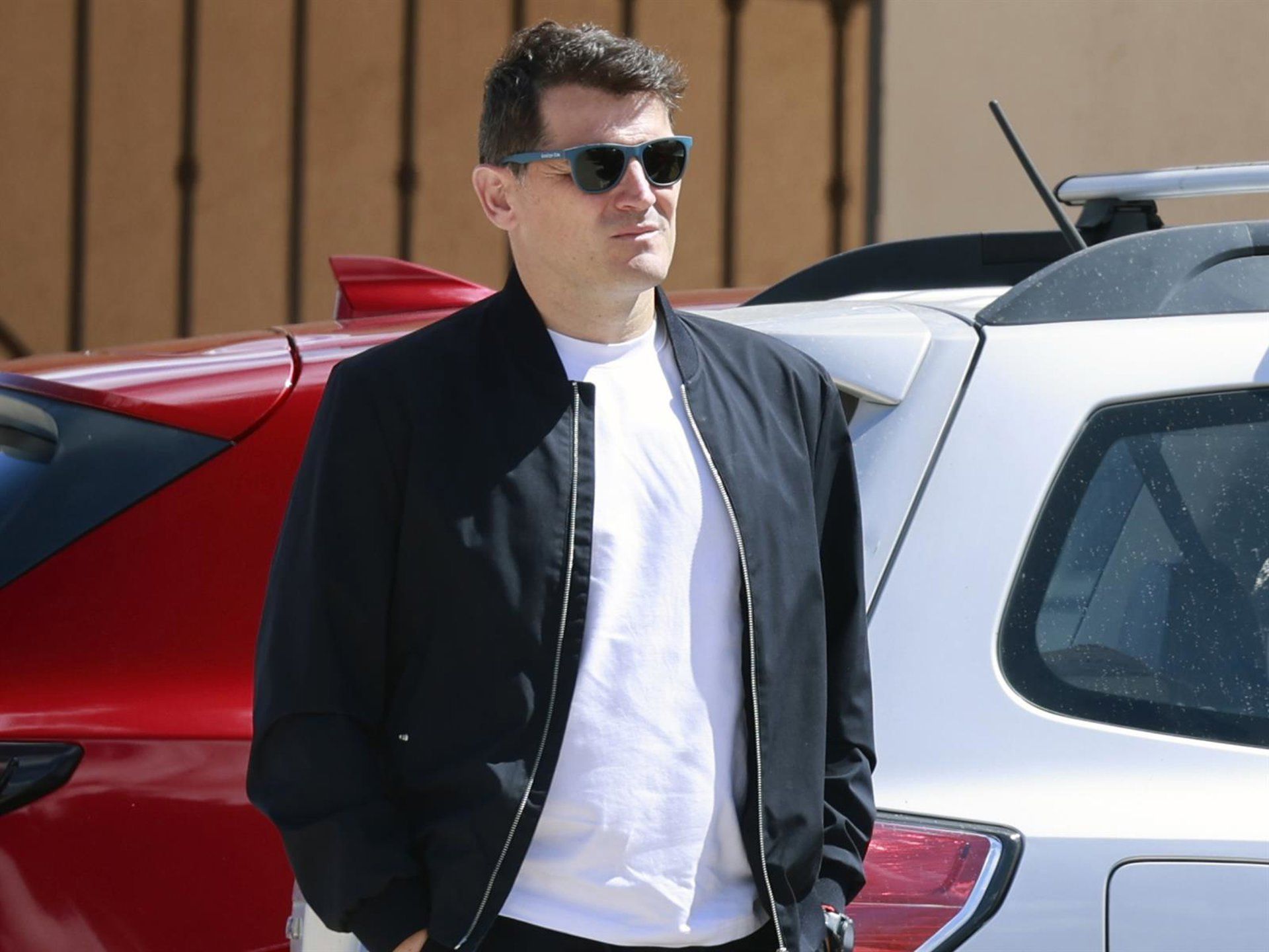 Iker Casillas a su llegada al velatorio de Goyi Arévalo, madre de Sara Carbonero - EUROPA PRESS Iker Casillas a su llegada al velatorio de Goyi Arévalo, madre de Sara Carbonero - EUROPA PRESS