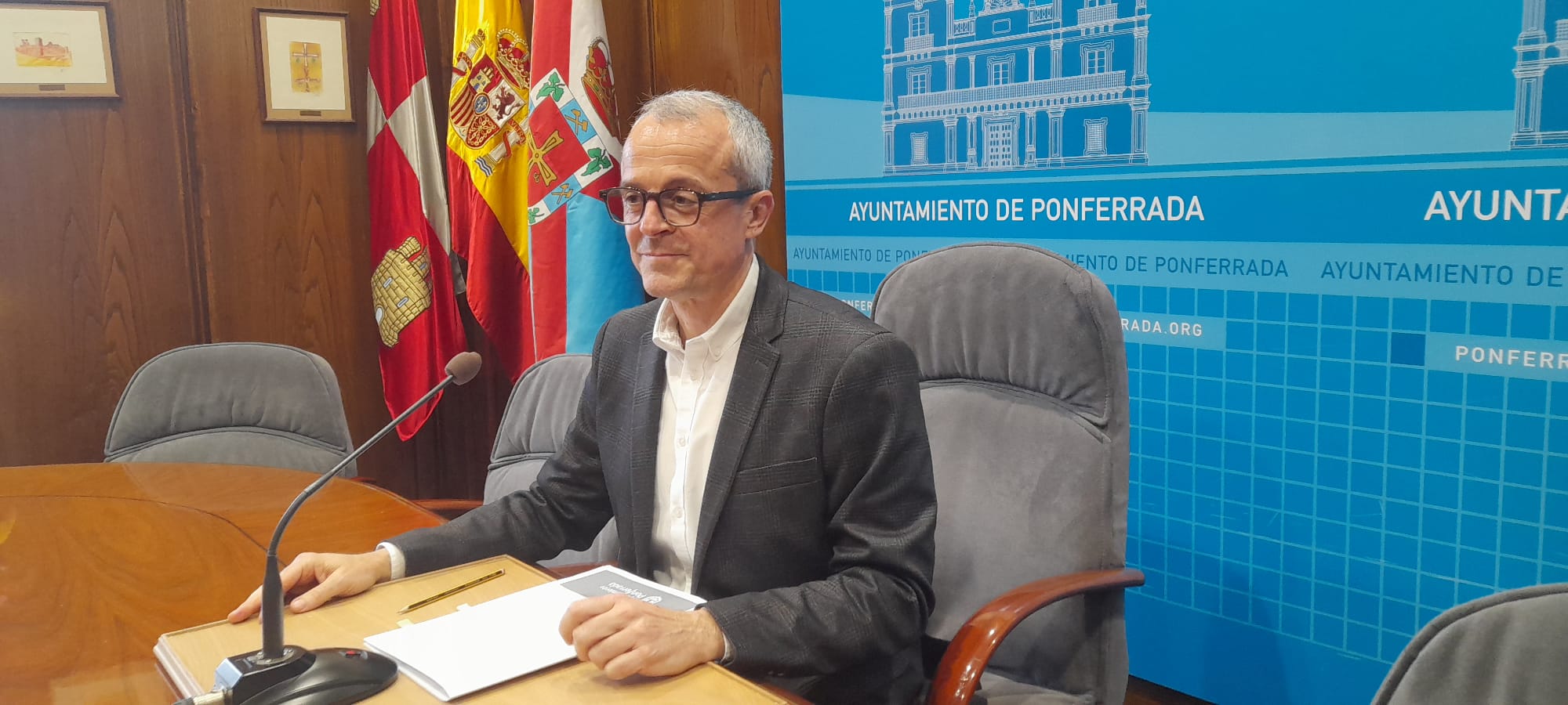 Luis Antonio Moreno en rueda de prensa. | MAR IGLESIAS
