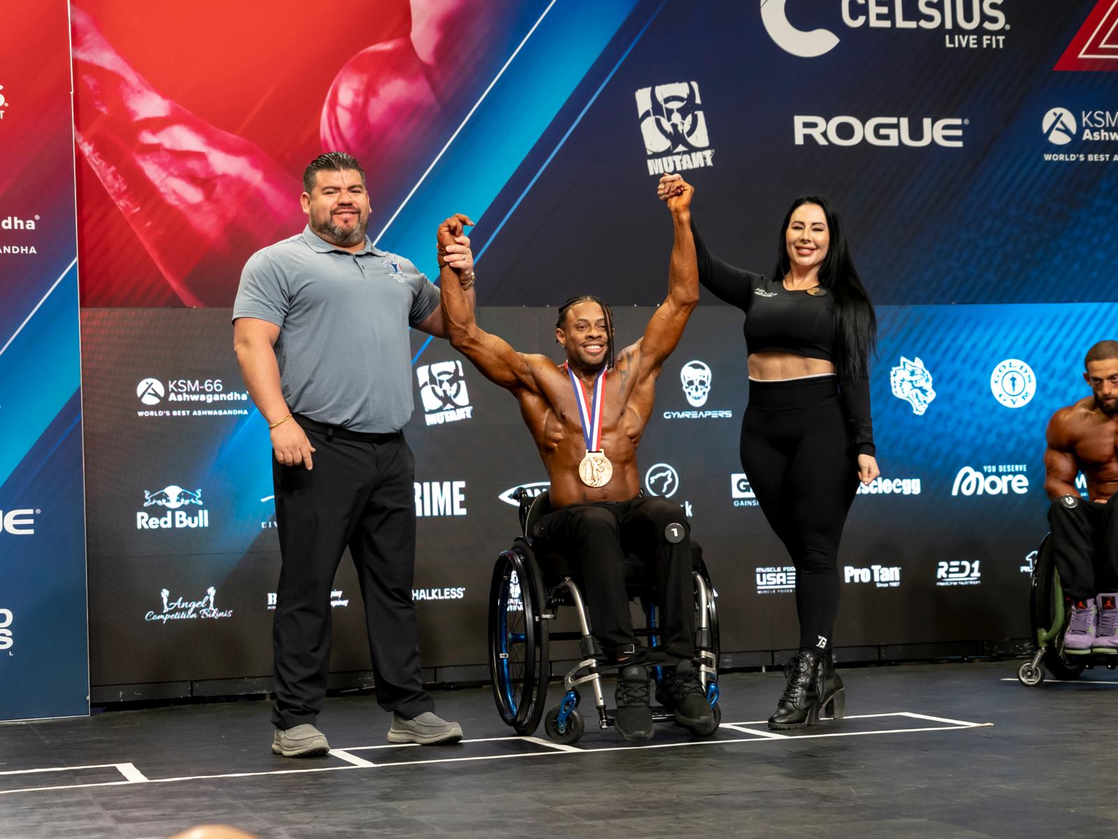 Will en su exitosa participación en la Arnold Classic de Estados Unidos. 