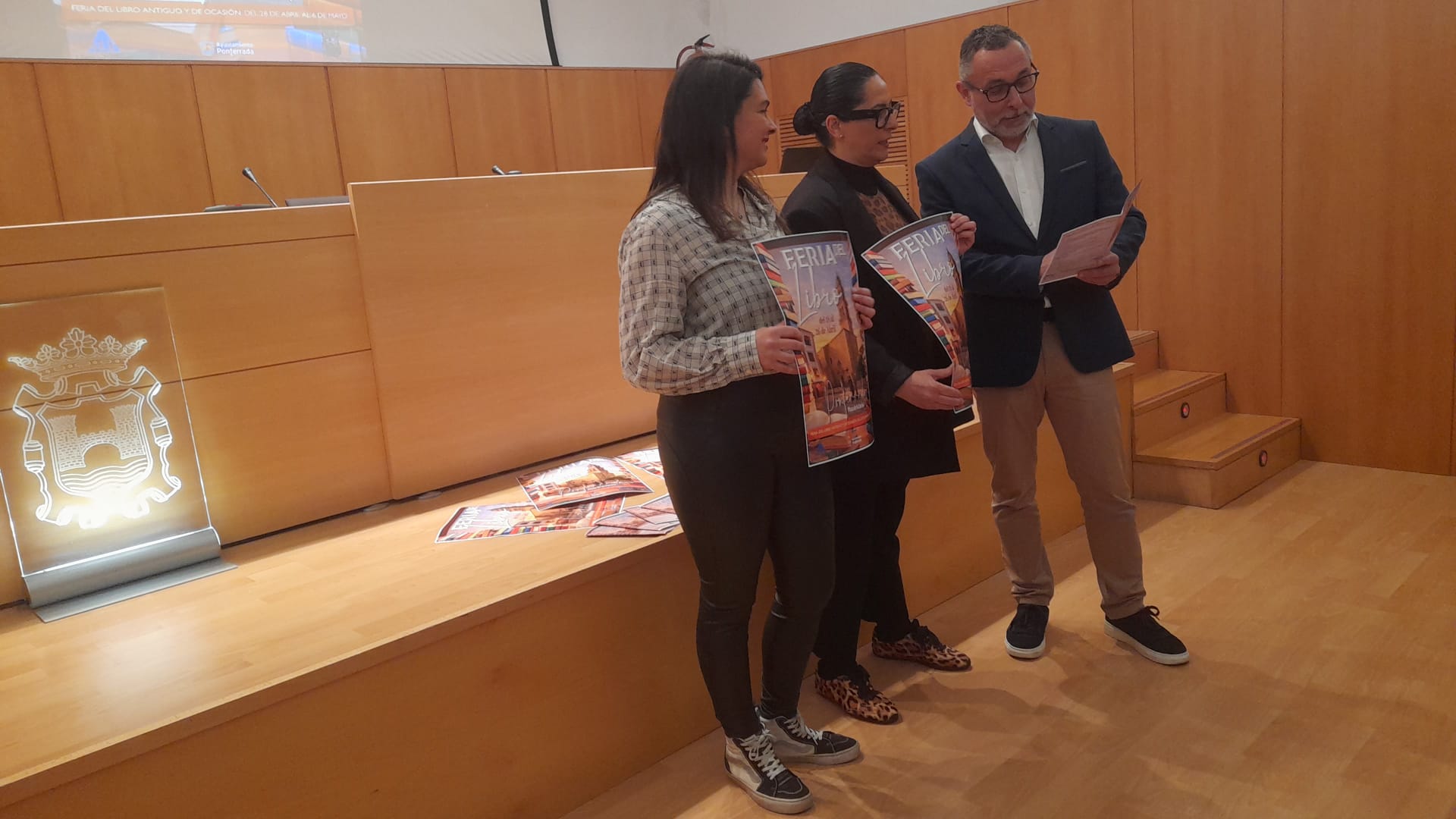 Presentación de la programación de la Feria del Libro en Ponferrada. | MAR IGLESIAS