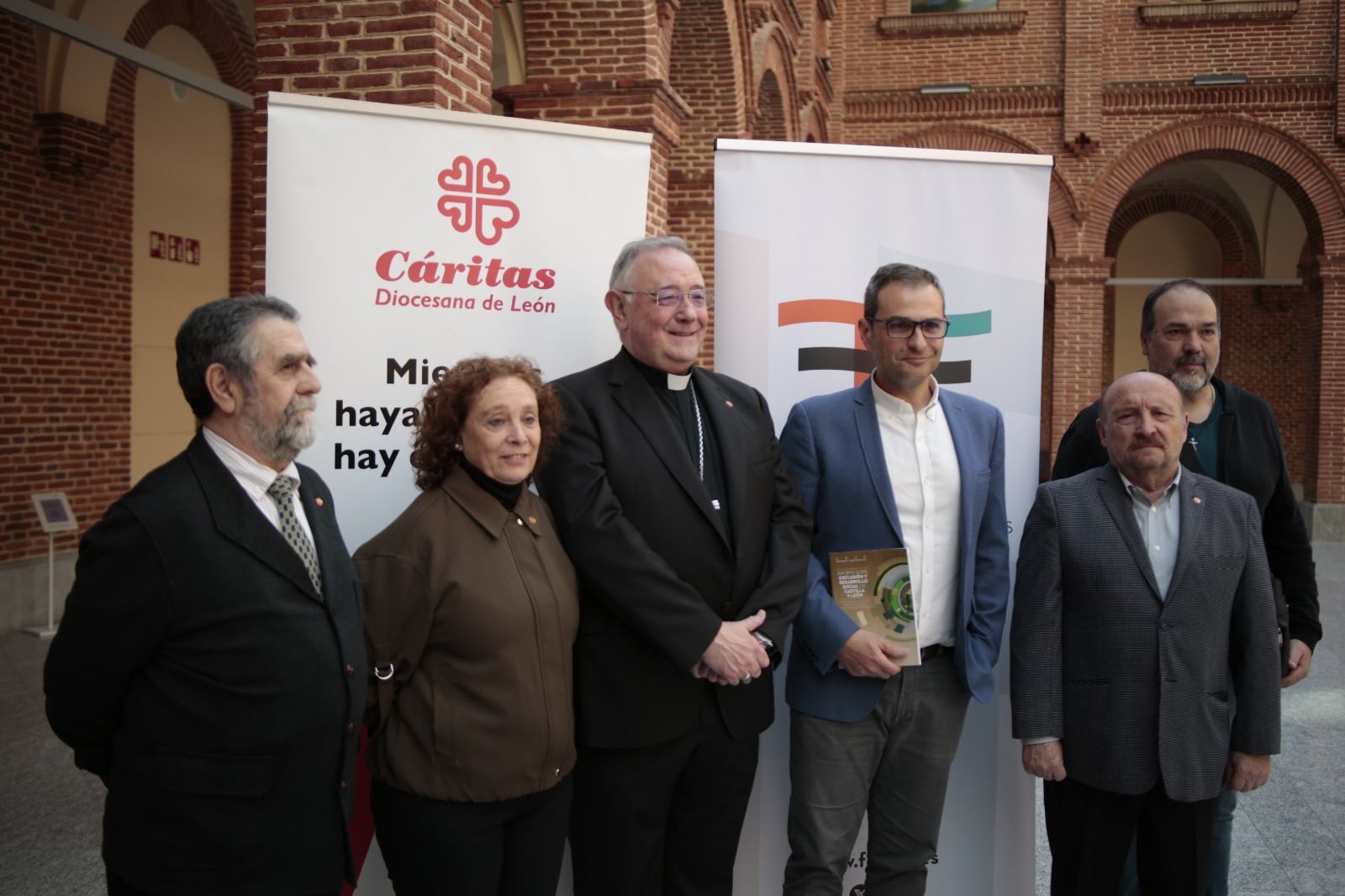 Un instante de la presentación del IX informe Foessa sobre Exclusión y Desarrollo Social en Castilla y León. | JAIRO VELASCO