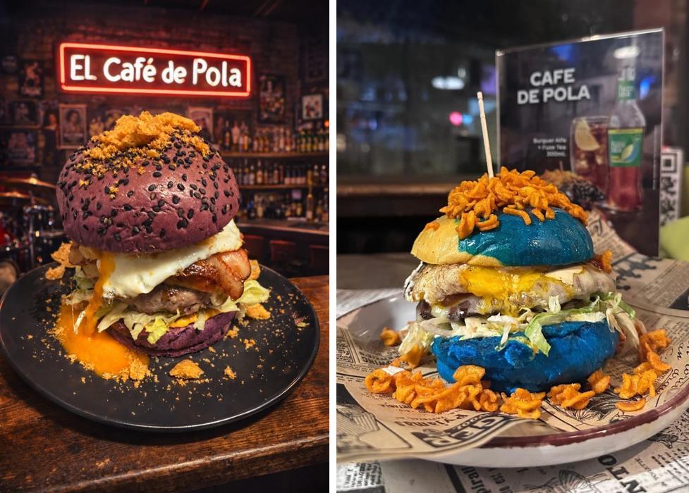 La carta y sus hamburguesas no intentan impresionar, lo hacen.