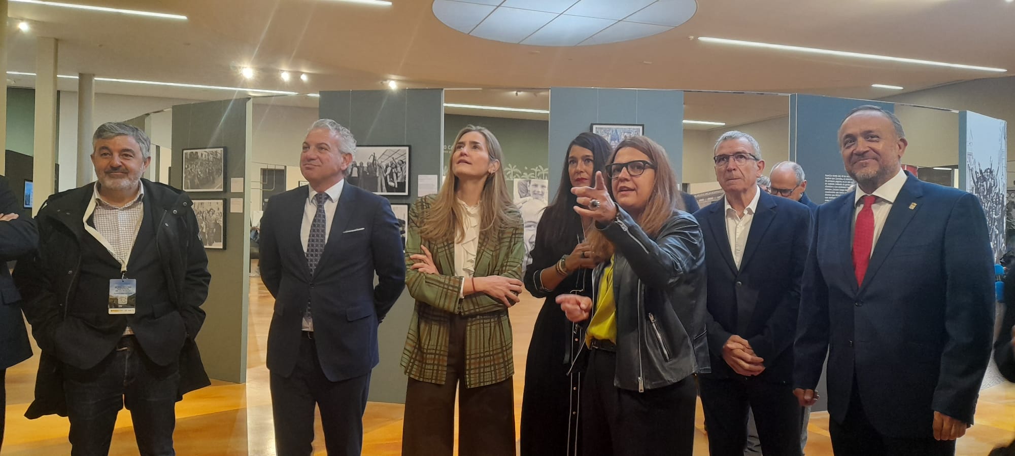 La ministra en su participación en el encuentro en Ponferrada. | MAR IGLESIAS