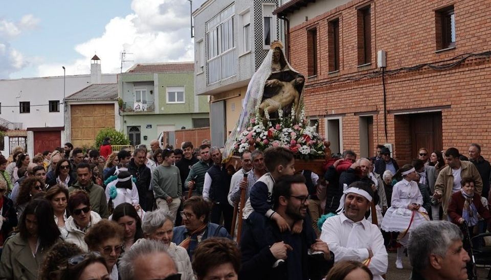 Procesión de la Virgen de las Angustias del año pasado. | L.N.C. Procesión de la Virgen de las Angustias del año pasado. | L.N.C.