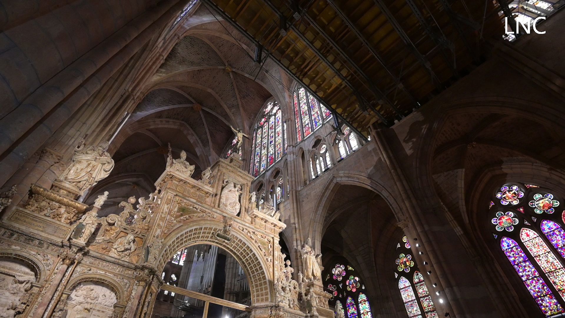 El 'nuevo' trascoro de la Catedral de León: la "obra maestra que ha dejado de estar oculta"