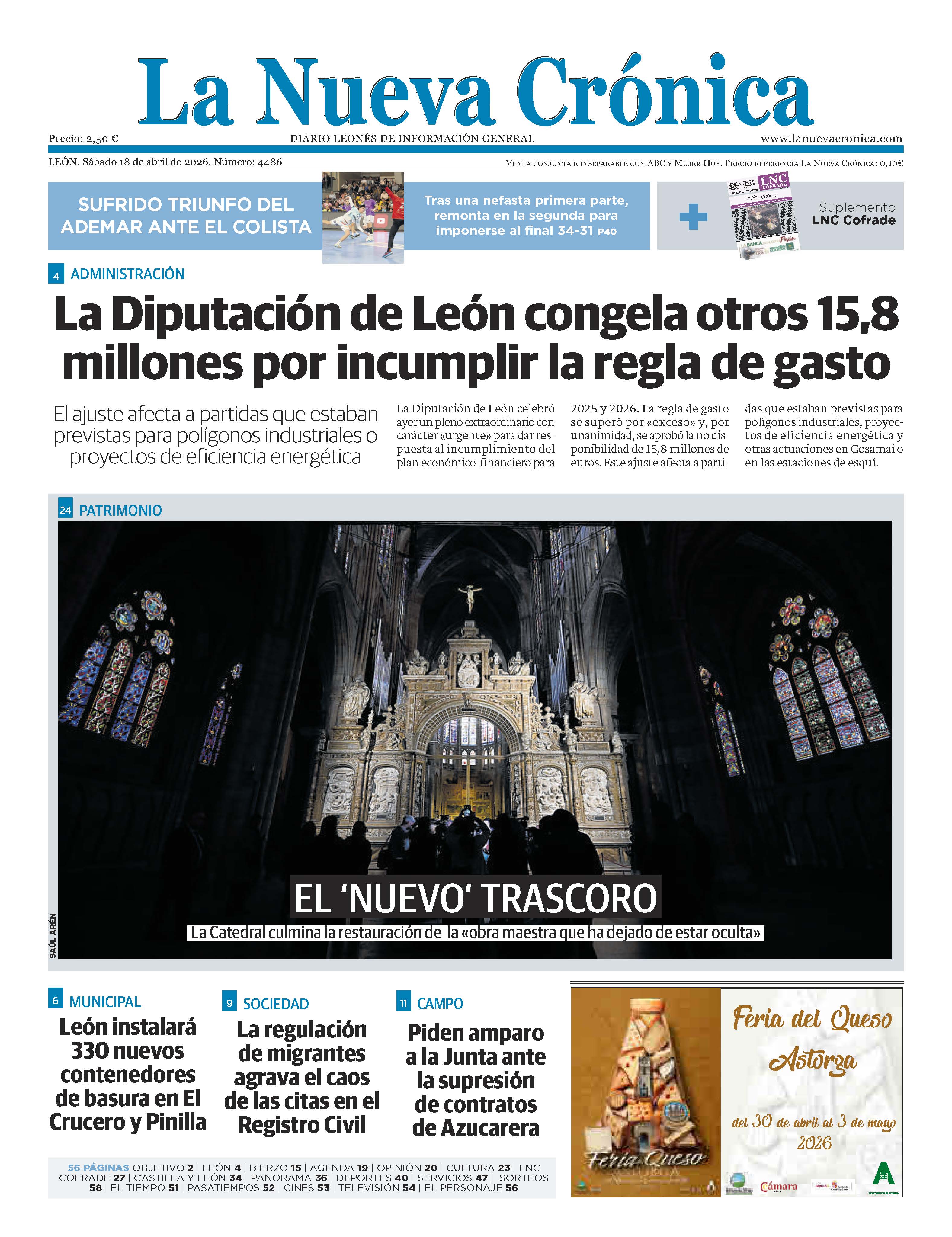 18 04 2026 La Nueva Crónica
