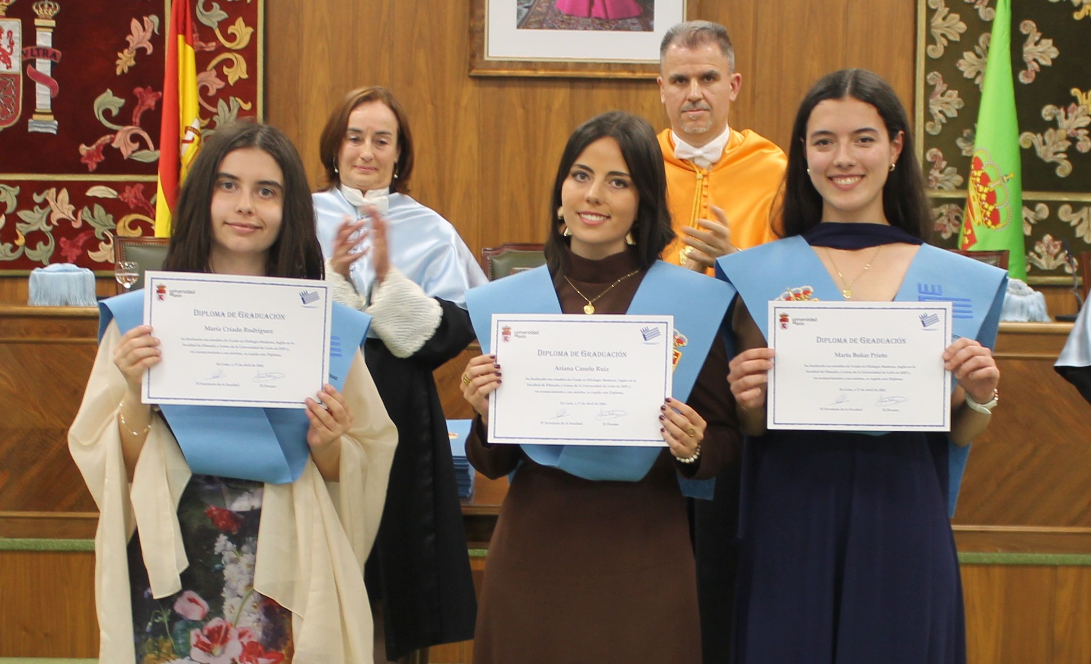 Graduación de Filosofía y Letras de la Universidad de León (1)