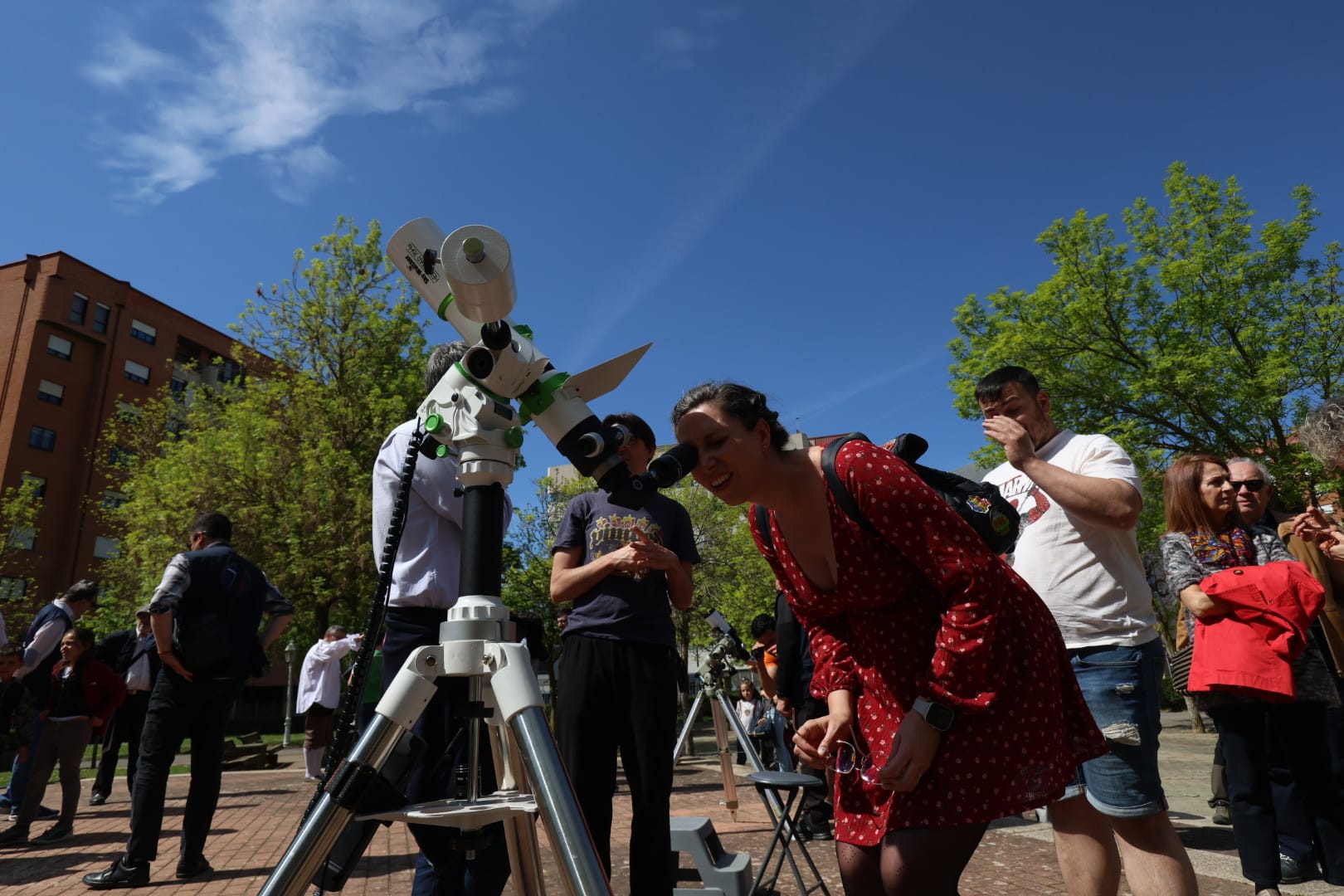 Observación de astronomía en León. | FERNANDO OTERO