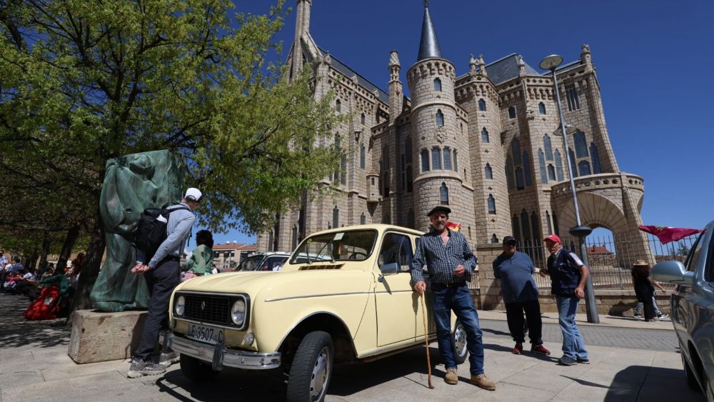 Concentración de coches clásicos en Astorga (4)