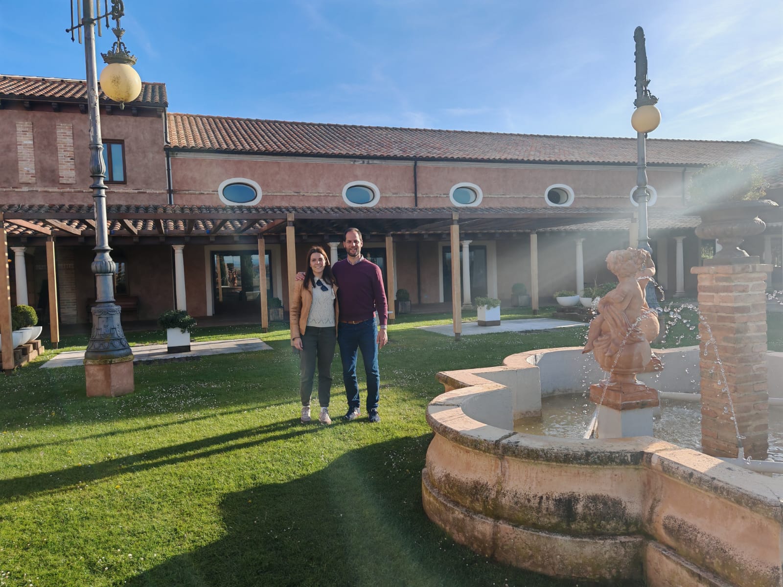 Elena y Pablo, una de las parejas ganadoras de León. | L.N.C.