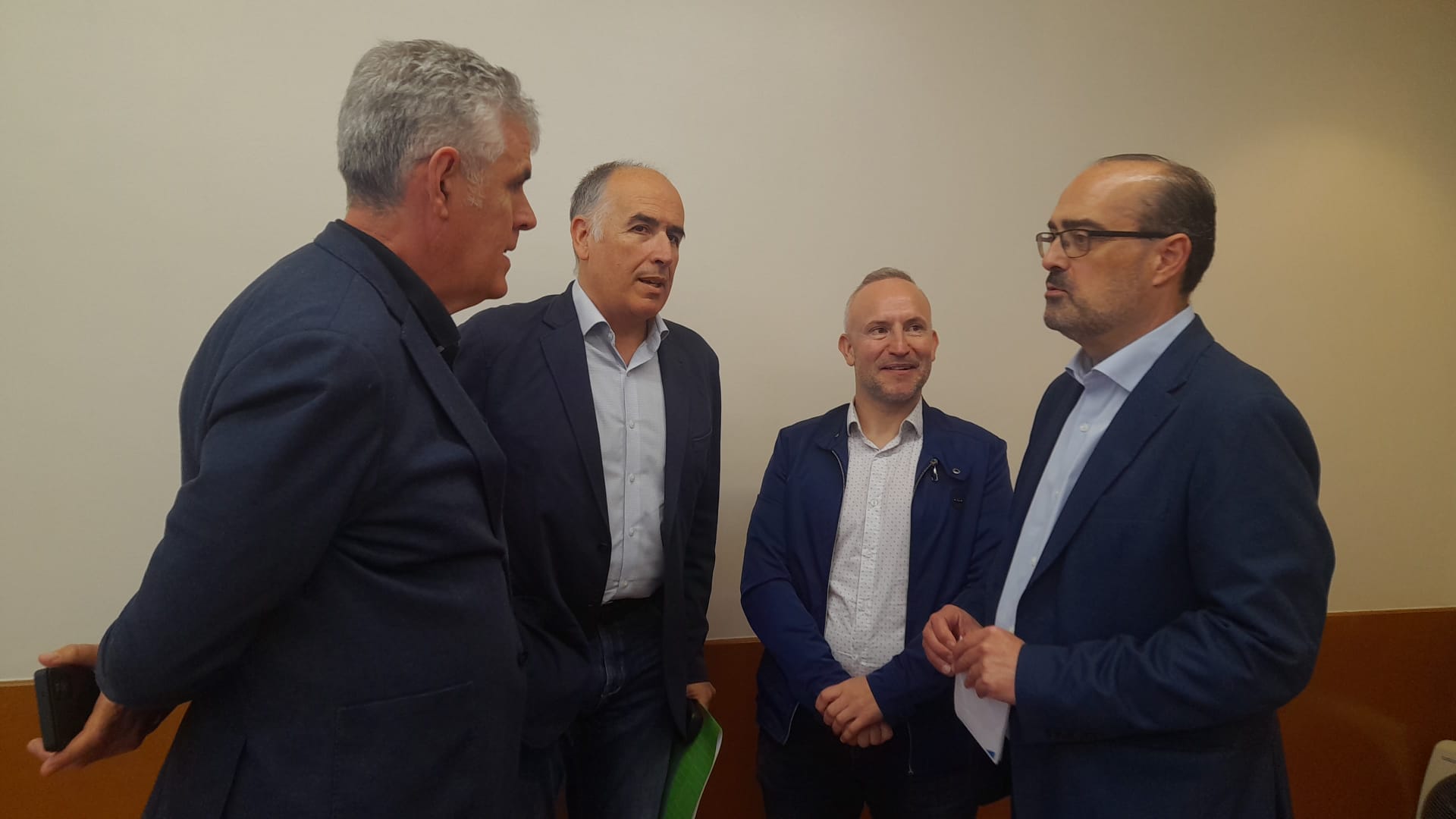 Presentación del Congreso por parte de los coordinadores y del alcalde de Ponferrada, Marco Morala. | MAR IGLESIAS