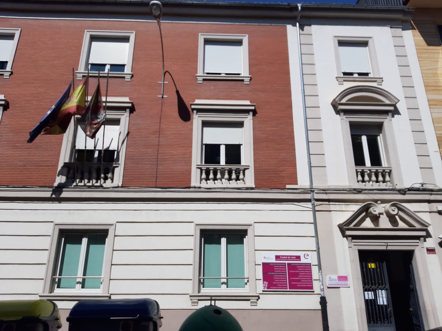 Imagen de archivo del CIFP Ciudad de León, donde se imparte Servicios Administrativos. | L.N.C.
