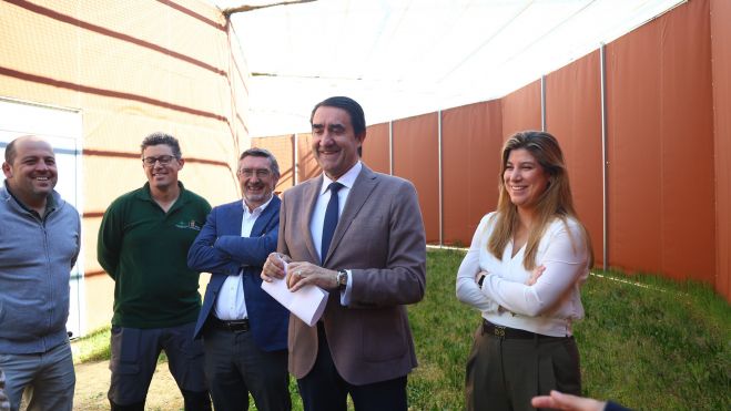 El consejero de Medio Ambiente, Vivienda y Ordenación del Territorio de la Junta, Juan Carlos Suárez Quiñones