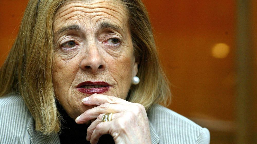 Josefina Aldecoa en una imagen de archivo. | JUAN LÁZARO (ICAL)