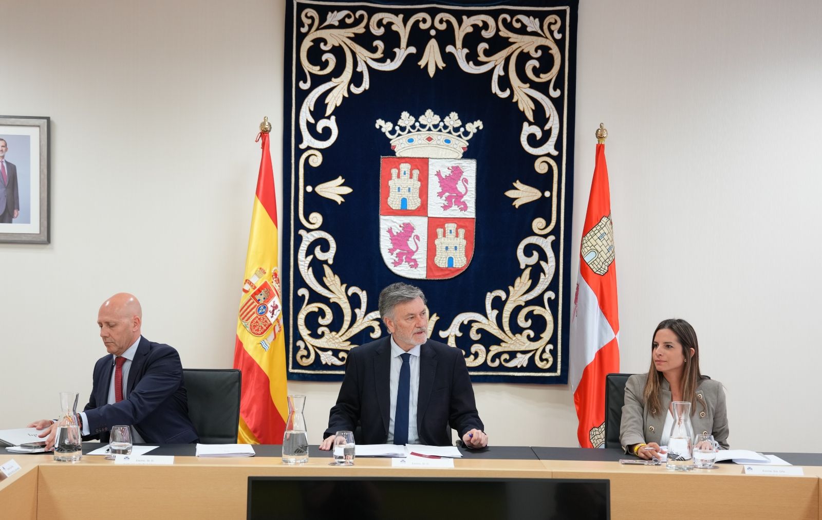  Primera reunión de la Mesa de las Cortes de Castilla y León de esta XII Legislatura | ICAL