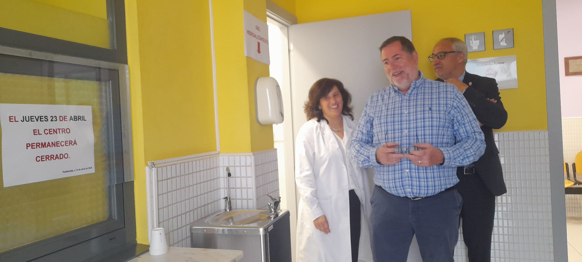 Visita al CAD del gerente de la Gasbi y del presidente del Consejo Comarcal. |MAR IGLESIAS