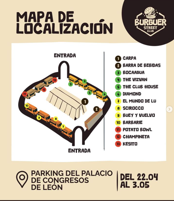 mapa festival hamburguesas