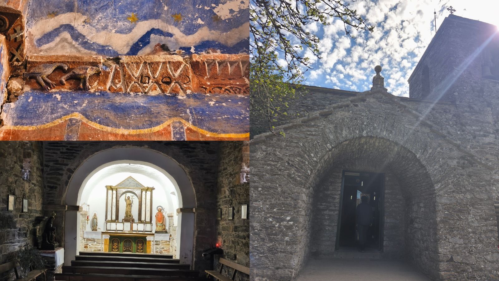 Algunos de los enclaves visitados este sábado por la asociación leonesa Aiprele. | L.N.C.