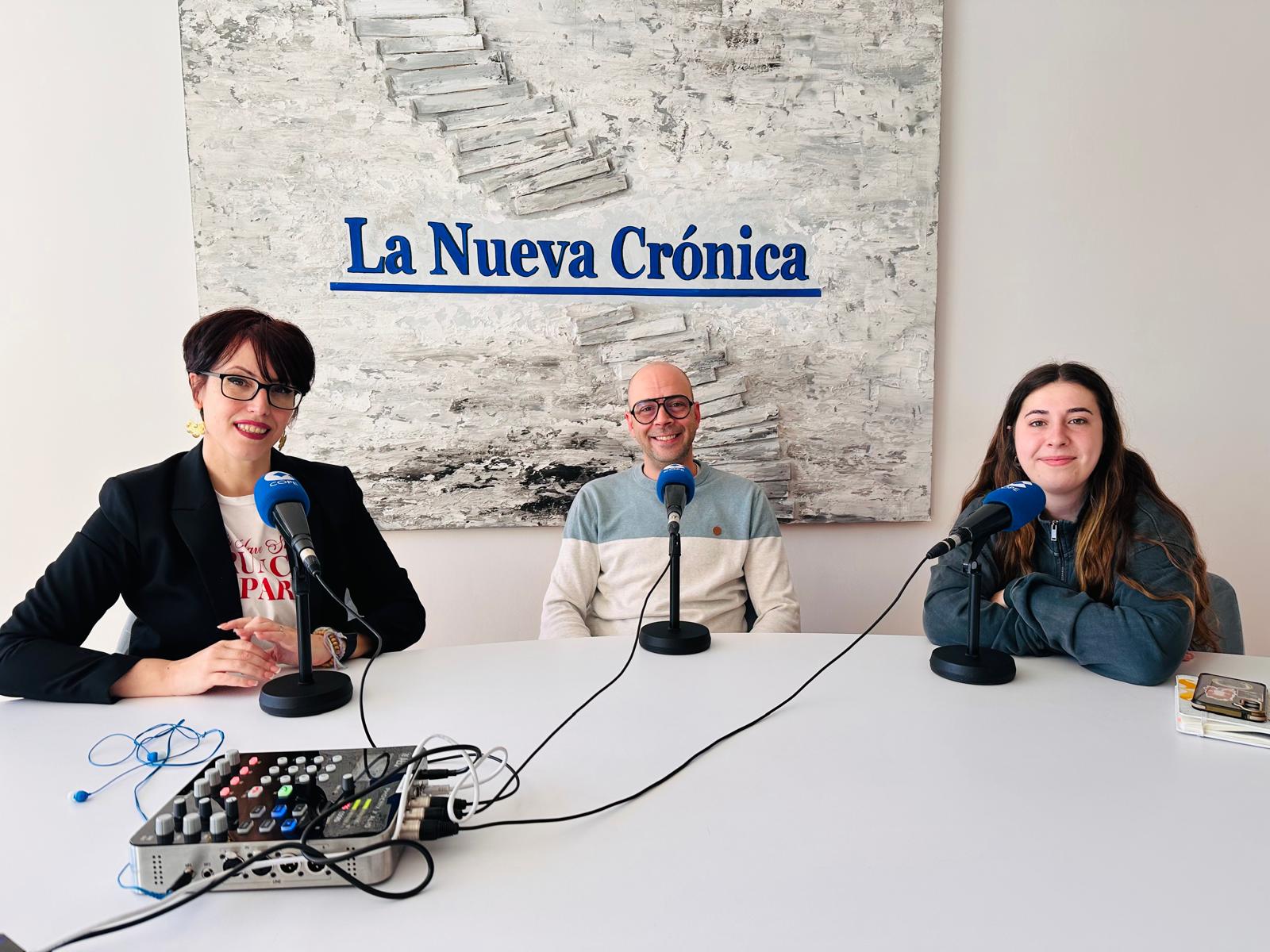 El chef del Delirios, Javier Rodríguez, en el espacio ‘Entre nosotras’. | L.N.C.