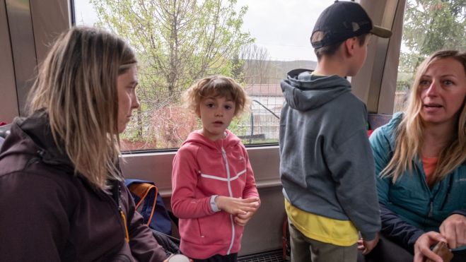 01 Viajando en el tren de FEVE