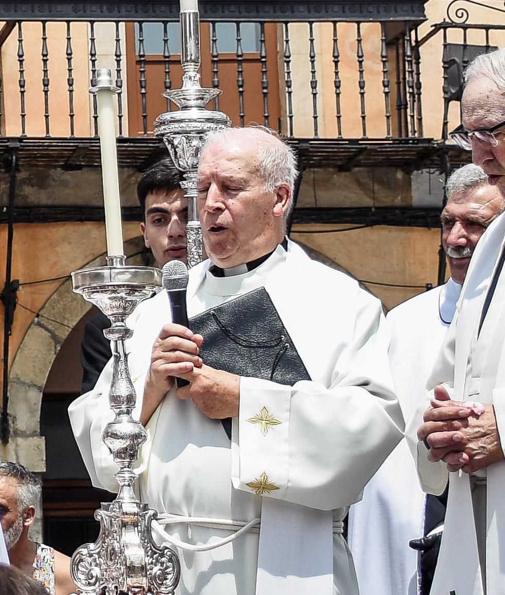 Mauro Melón Santamarta, consiliario de la Real Cofradía de Minerva y Veracruz. | L.N.C.