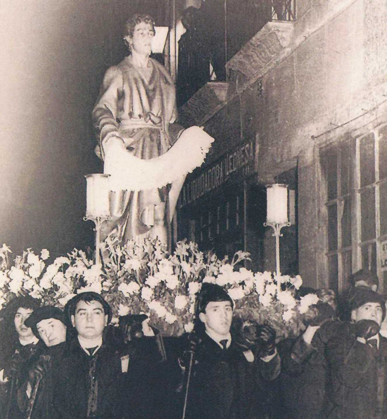 El San Juan, en sus primeros años. | ANTONIO DÍEZ CARRACEDO