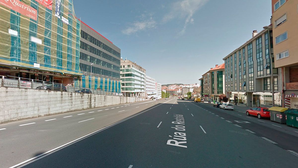 Imagen del lugar en el que se produjo el atropello. | GOOGLE MAPS Imagen del lugar en el que se produjo el atropello. | GOOGLE MAPS