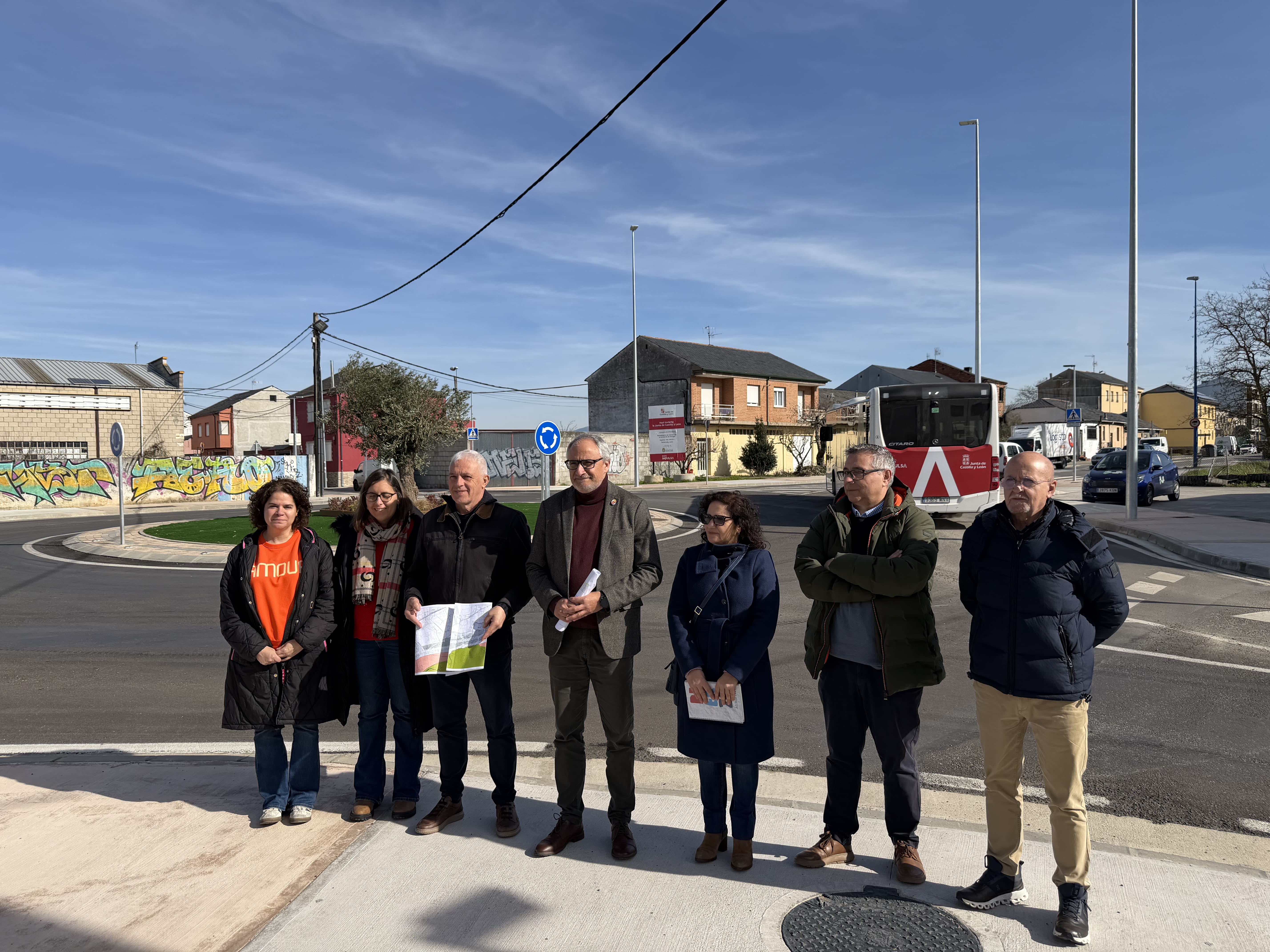 Equipo del PSOE de Ponferrada en una imagen de archivo.