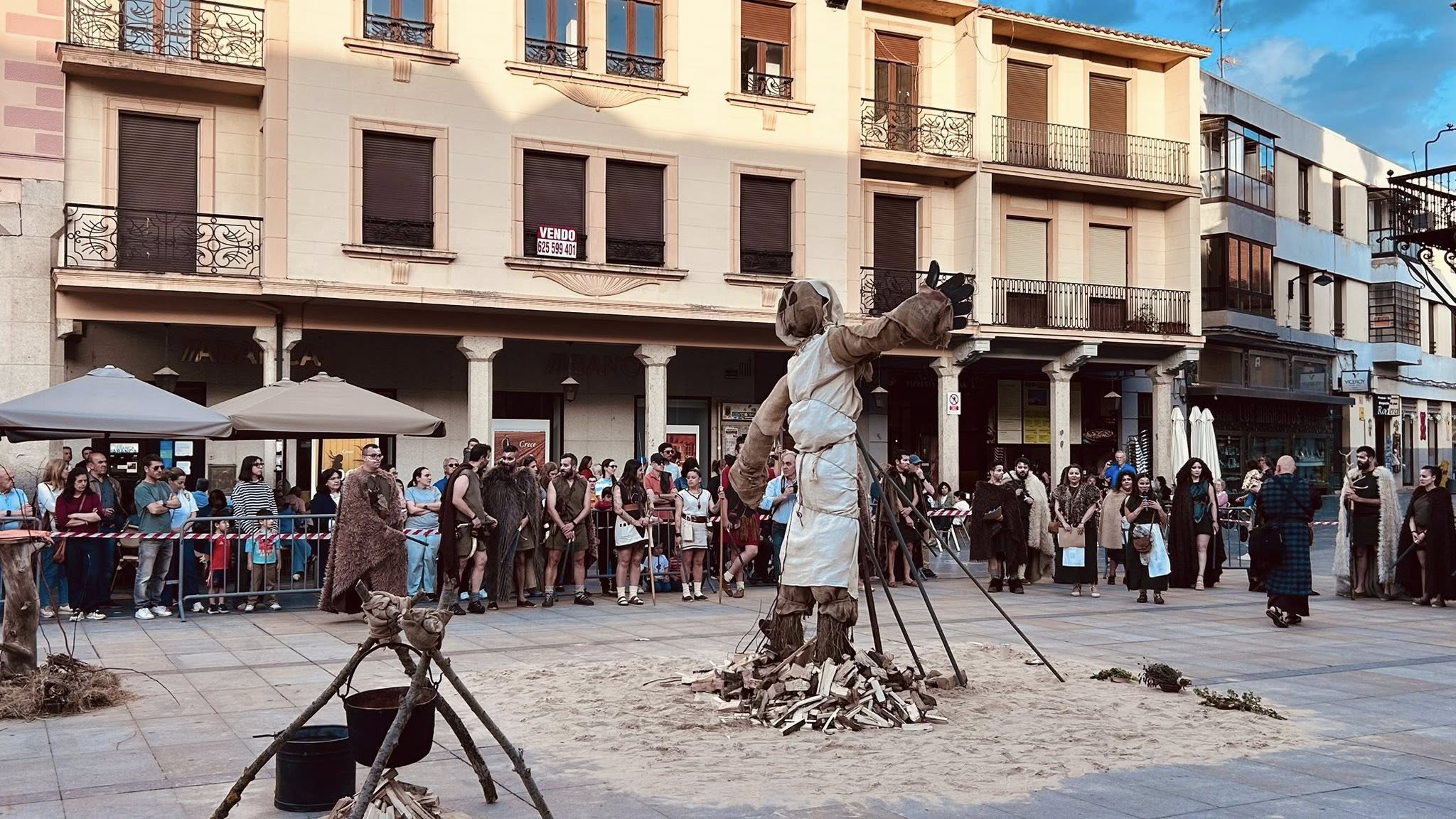 Un instante de la celebración. 